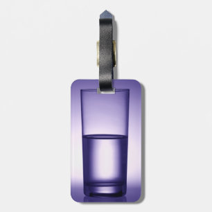 Glass Luggage Tag