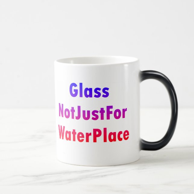Glass Magic Mug (Right)