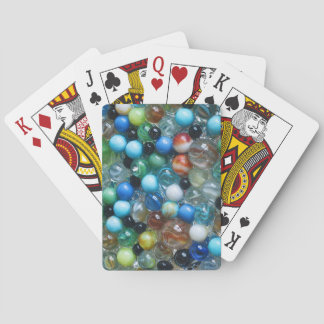 Glass Marbles Playing Cards