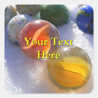 Glass Marbles Stickers