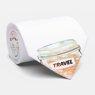 Glass Money Travel Jar Tie