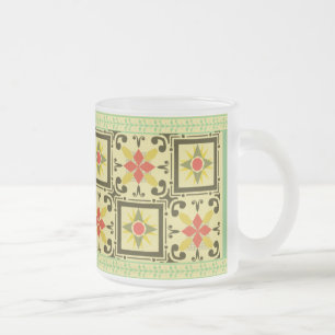 Glass Mug - Green 04