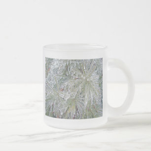 Glass Mug Iced Pine - Natural