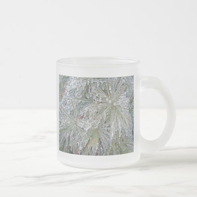Glass Mug Iced Pine - Natural (Right)