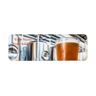 Glass of Beer at Microbrewery