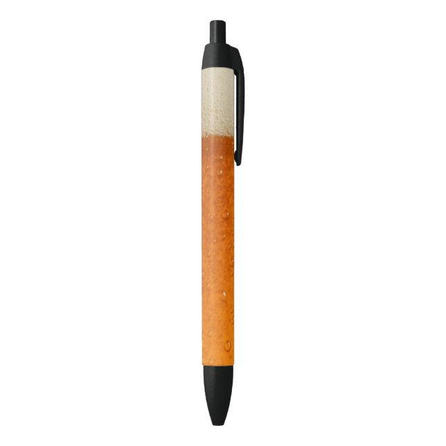 Glass of Beer Black Ink Pen (Bottom (Vertical))