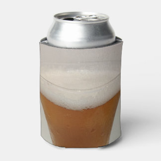 Glass of beer can cooler