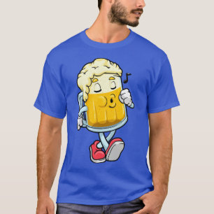 Glass of beer with Foam T-Shirt