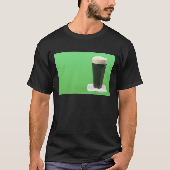 Glass of dark beer T-Shirt (Front)