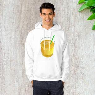 Glass Of Juice Mens Hoodie