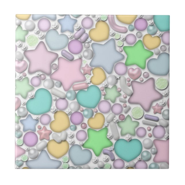 Glass ornaments tile (Front)