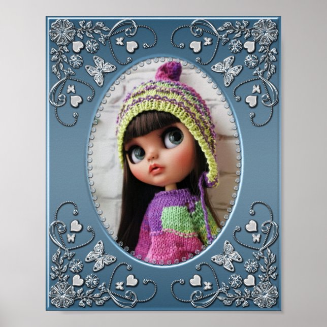 Glass photo frame , for photo , photo frame poster (Front)