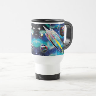 Glass Rocket Travel Mug