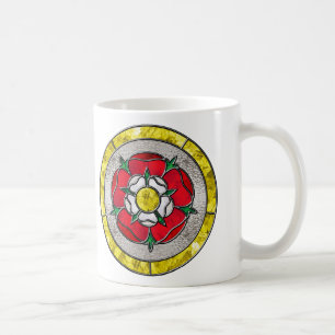 Glass Rose Coffee Mug