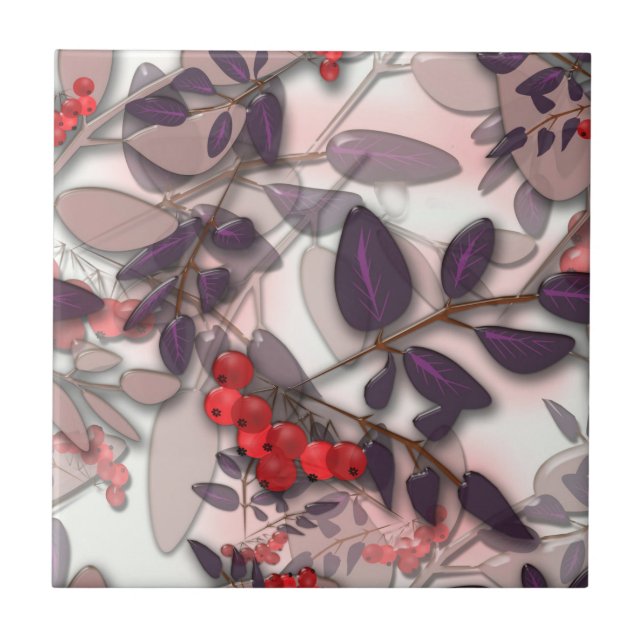 Glass, Rowan, bunch of Rowan Tile (Front)