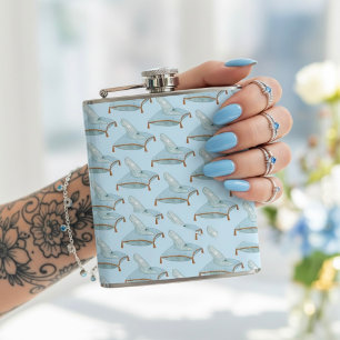 Glass Slipper Hip Flask