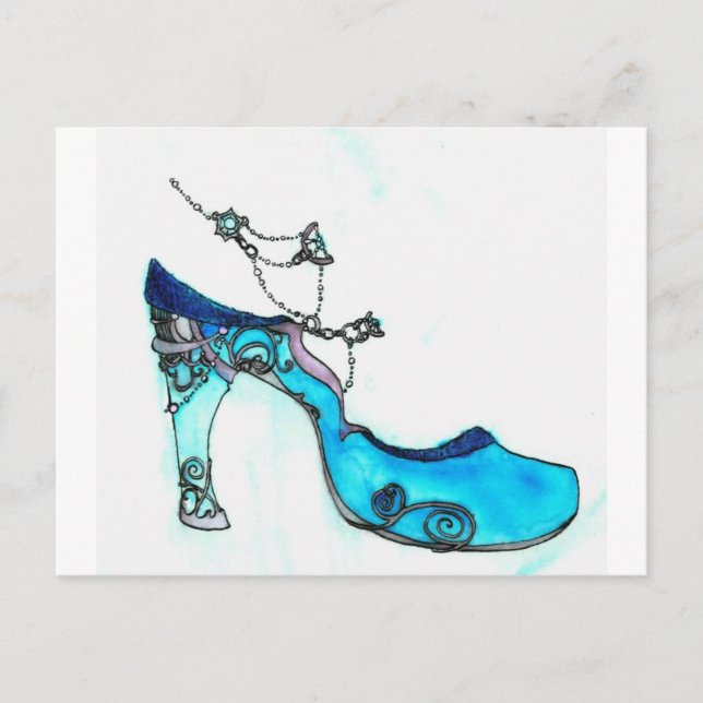 Glass Slipper Postcard (Front)