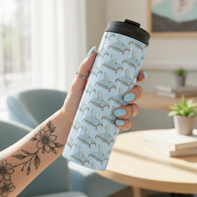 Glass Slipper Thermal Tumbler (Creator Uploaded)
