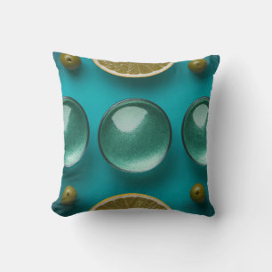 Glass spheres cushion