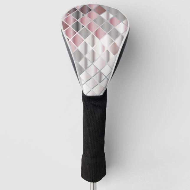Glass Square Golf Head Cover (Front)