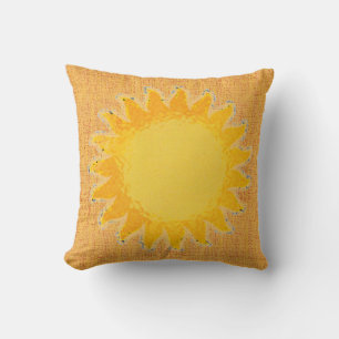 Glass Sunshine Textured Pillow