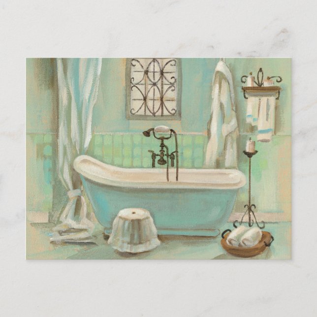 Glass Tile Bath Postcard (Front)
