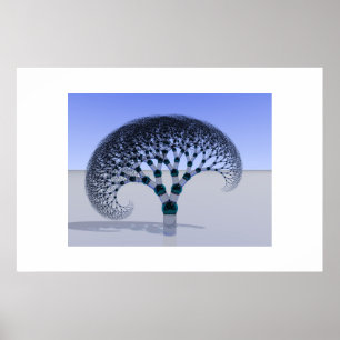 Glass Tree Poster