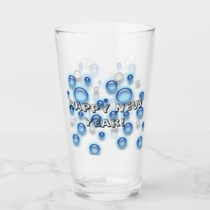 Glass Tumbler - New Year Bubbles