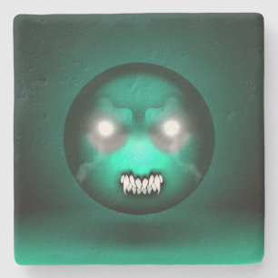 Glass Undercoat Made Of Stone Abyssmoji Coaster