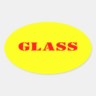 Glass Warning Stickers