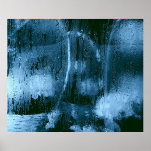 GLASS WATER MOIST POSTER
