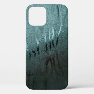 Glass window moisture texture iPhone 12 case