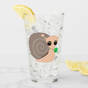 Glass with Lucky Snail