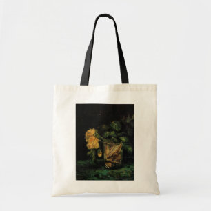 Glass with Roses by Vincent van Gogh Tote Bag