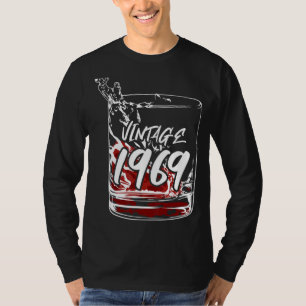 Glass With Vintage 1969 T-Shirt