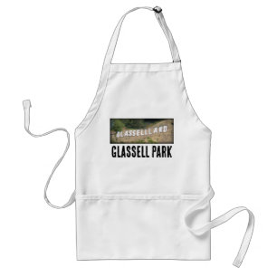 Glassellland Hollywood Sign in Glassell Park, CA Standard Apron