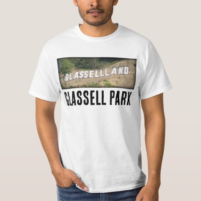 Glassellland Hollywood Sign in Glassell Park, CA T-Shirt (Front)