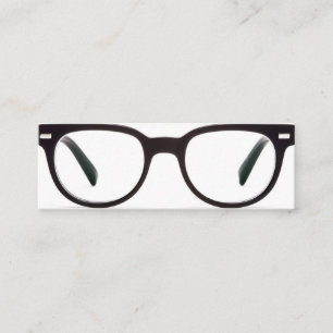 glasses business card