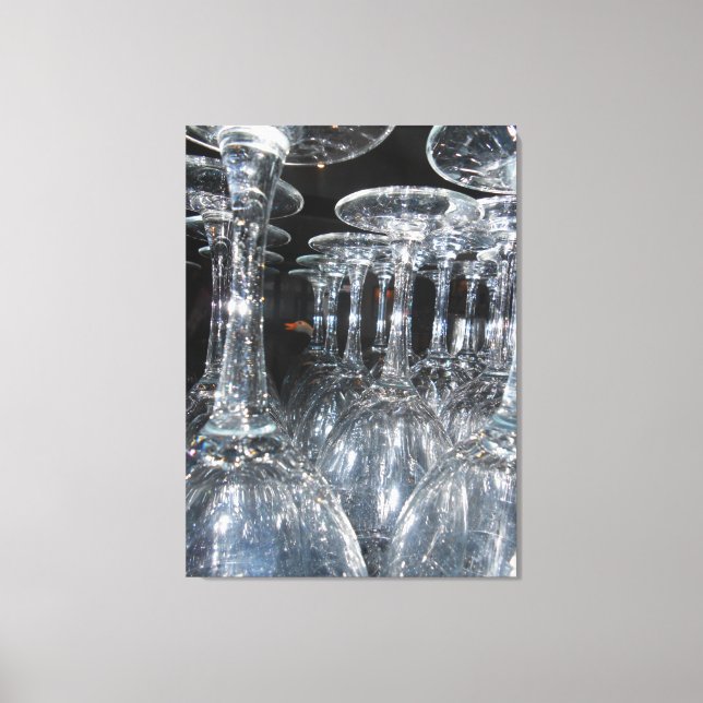 Glasses Canvas Print (Front)