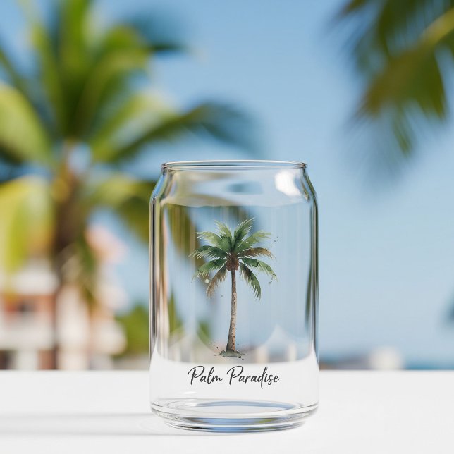 Glasses Elegant Tropical Style, Palm, Minimalist (Creator Uploaded)
