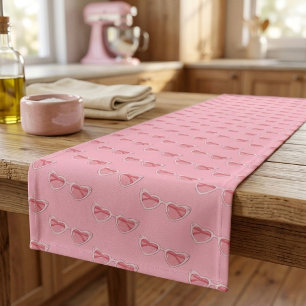 Glasses Long Table Runner