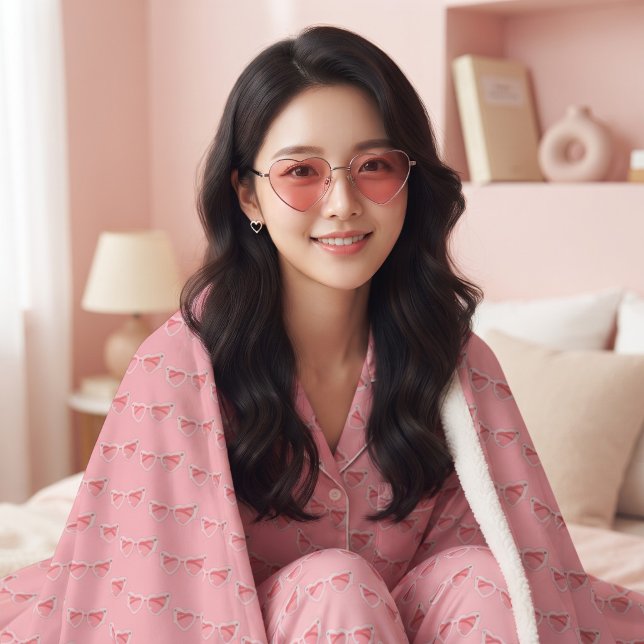 Glasses Sherpa Blanket (Creator Uploaded)