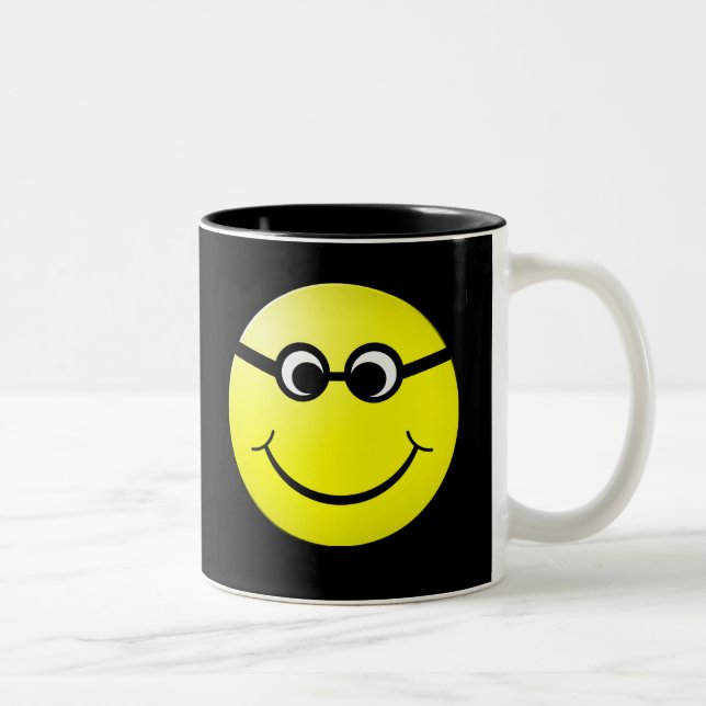 Glasses Two-Tone Coffee Mug (Right)