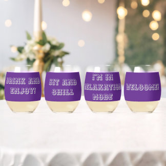 Glasses with Words
