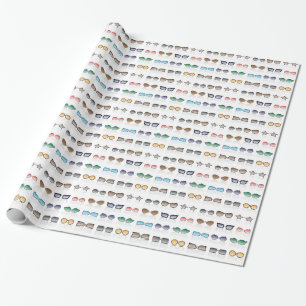 Glasses Wrapping Paper