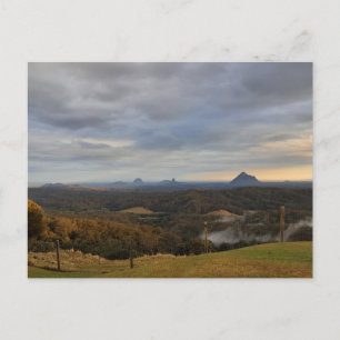 Glasshouse Mountains Queensland Postcard