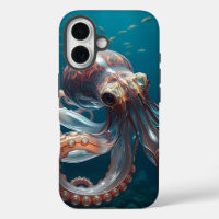 Glasslike Octopus in the Deep Sea