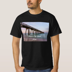 Glassy Waters At Panama City Beach Pier T-shirt