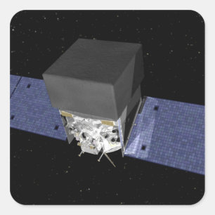 GLAST 2 SQUARE STICKER