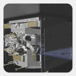 GLAST SQUARE STICKER